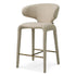 Counter Stool Josephine renato ecru bronze finish