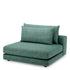 Modular Sofa Lounge Club velora sea green - Middle