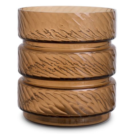 Vase Loxley S copper glass