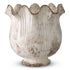 Vase Tulipa grey ceramic