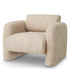 Chair Vesper bouclé sonata cream
