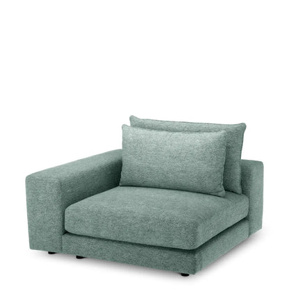 Modular Sofa Lounge Club lurano turquoise - Corner S left