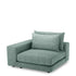 Modular Sofa Lounge Club lurano turquoise - Corner S left