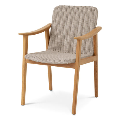 Outdoor Dining Chair Honolulu natural teak