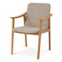 Outdoor Dining Chair Honolulu natural teak