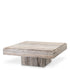 Coffee Table Sartoria silver travertine