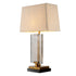 Table Lamp James vintage brass finish incl shade