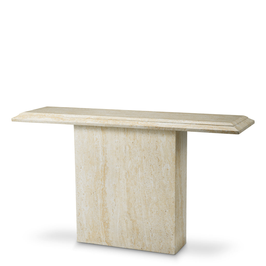 Outdoor Console Table Charles faux travertine