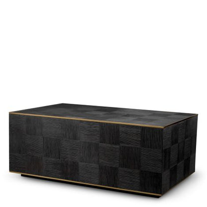 Coffee Table Ashbury charcoal grey oak veneer