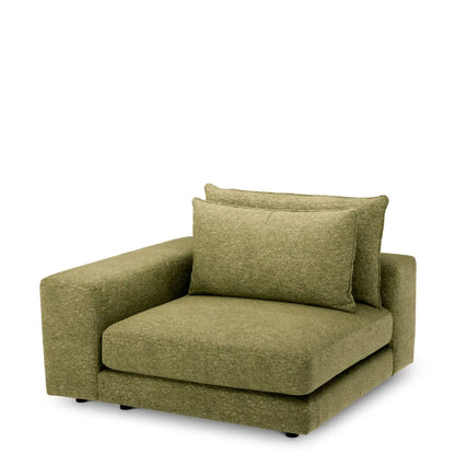 Modular Sofa Lounge Club lurano moss green - Corner S left