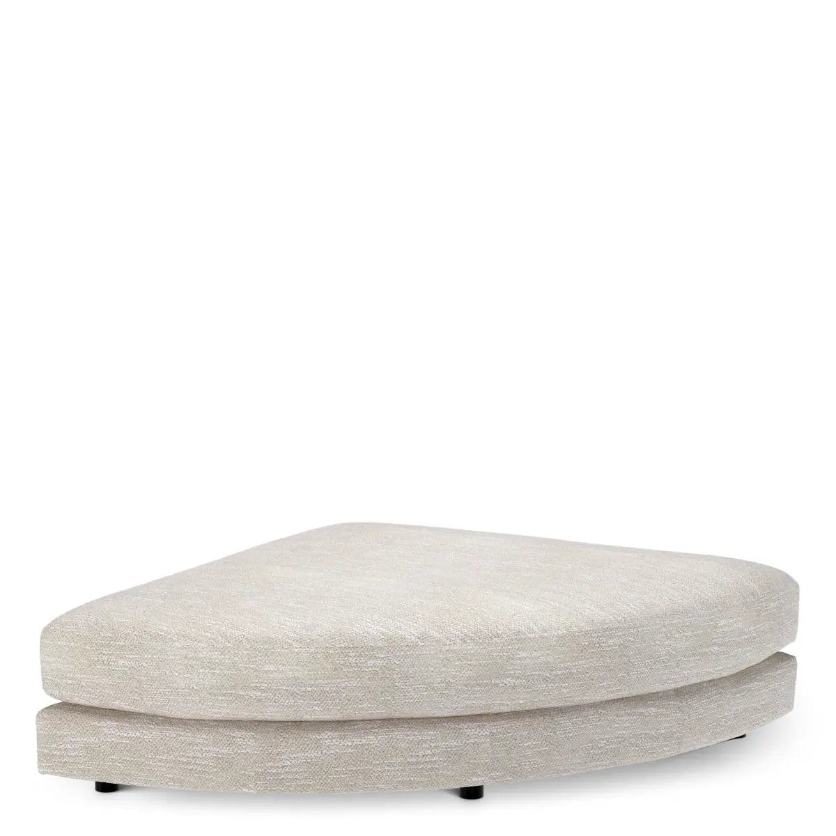 Modular Sofa Lounge Club lurano beige - Ottoman half round