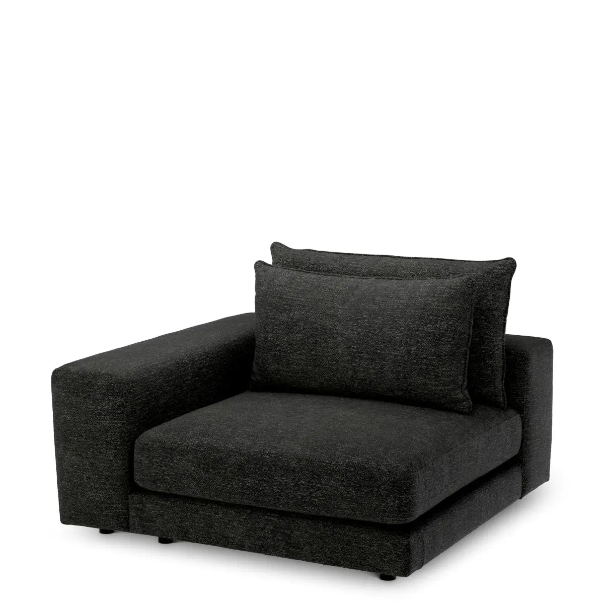 Modular Sofa Lounge Club lurano charcoal - Corner S left