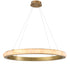 Chandelier Cabildo antique brass finish