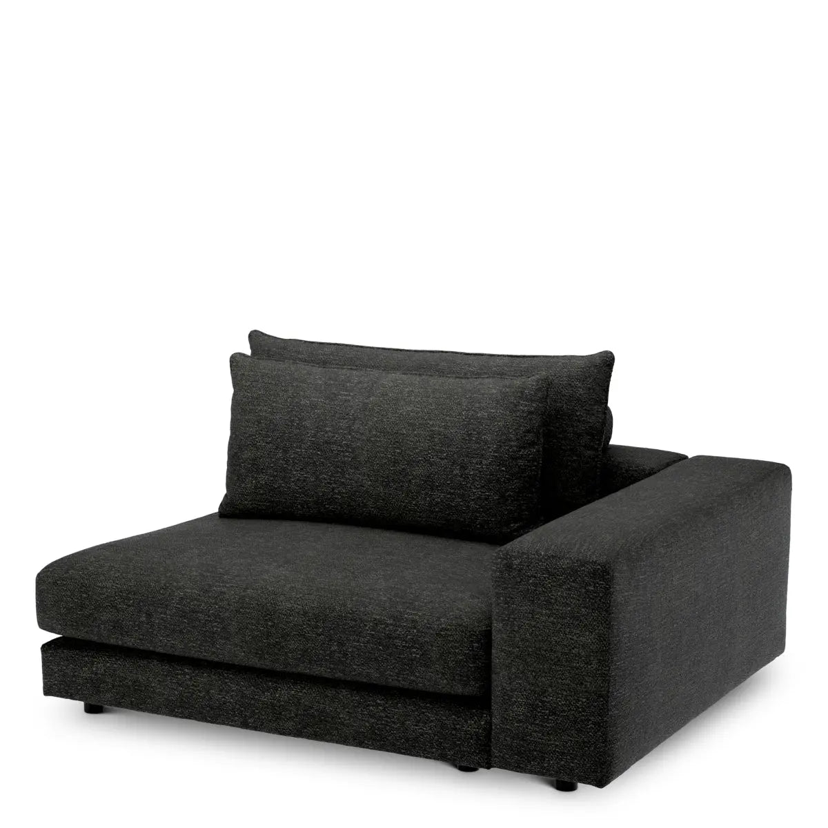 Modular Sofa Lounge Club lurano charcoal - Corner L right