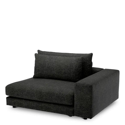 Modular Sofa Lounge Club lurano charcoal - Corner L right