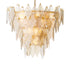 Chandelier Rhombus S antique brass finish