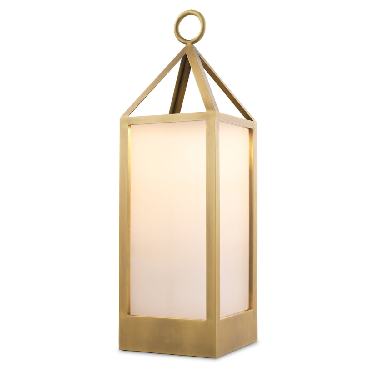 Outdoor Lamp Riserva L antique brass finish