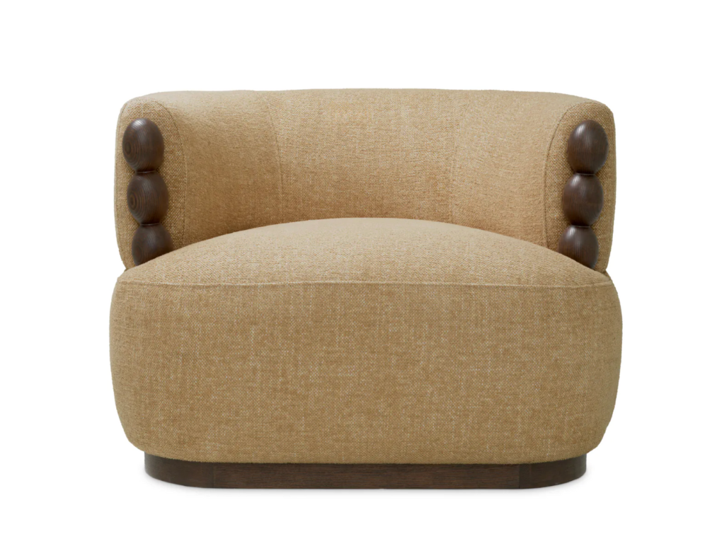 Chair Grimaud renato honey ebony finish *EXPO