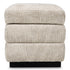Stool Valmont creststone beige ebony finish