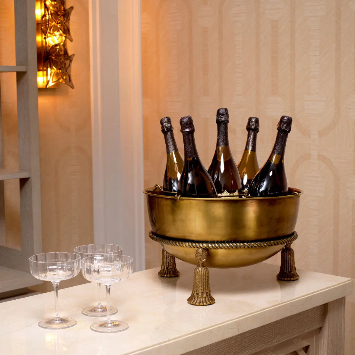 Champagne Cooler Tassel Eichholtz