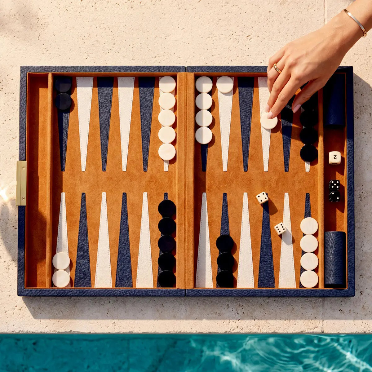 Backgammon Gift Set South Shore Eichholtz