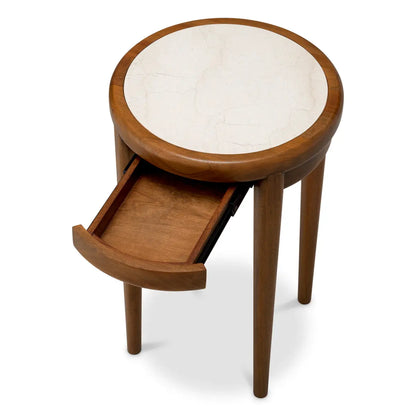 Side table Hensley Round Eichholtz