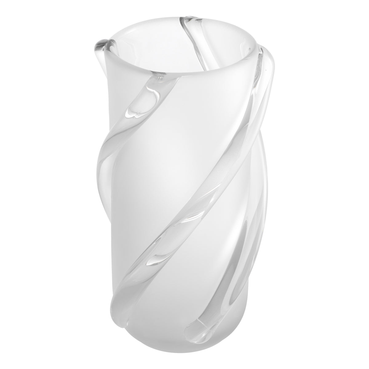 Vase Celestino L frosted white