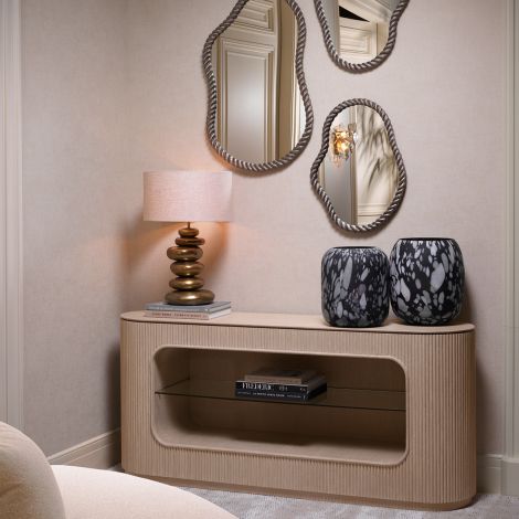 Mirror Elvington M antique nickel finish