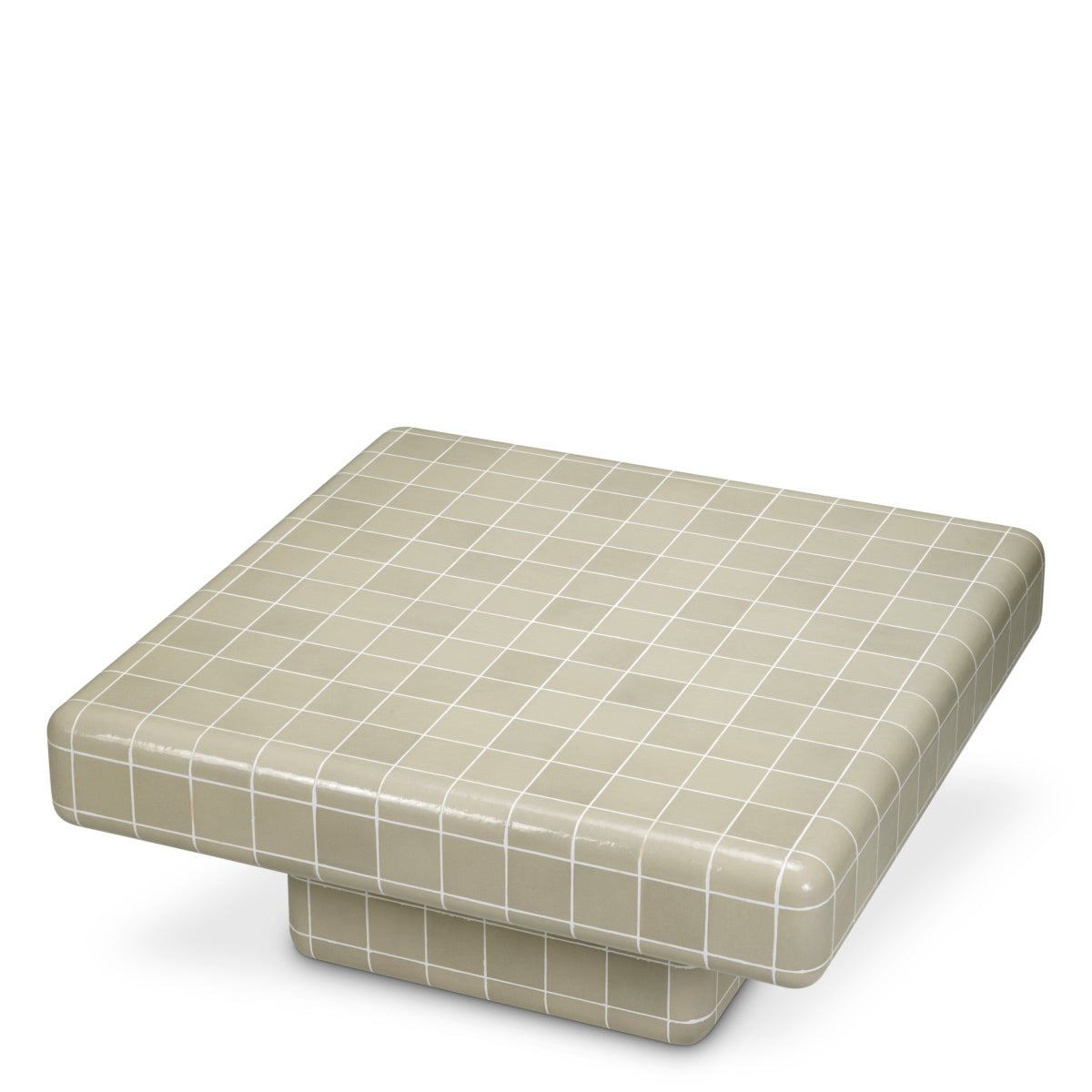 Outdoor Coffee Table Mateo light grey