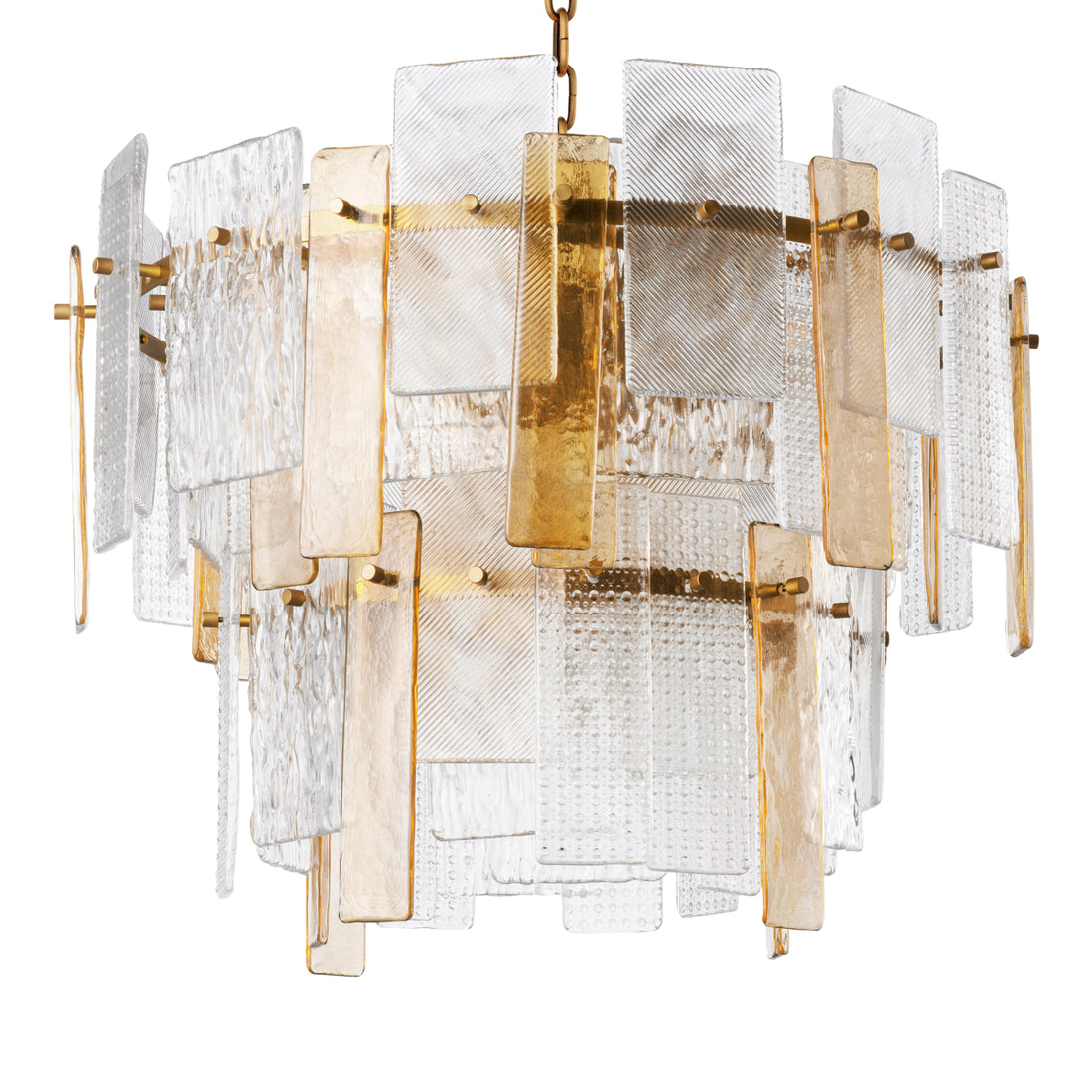 Chandelier Cassiano structure glass