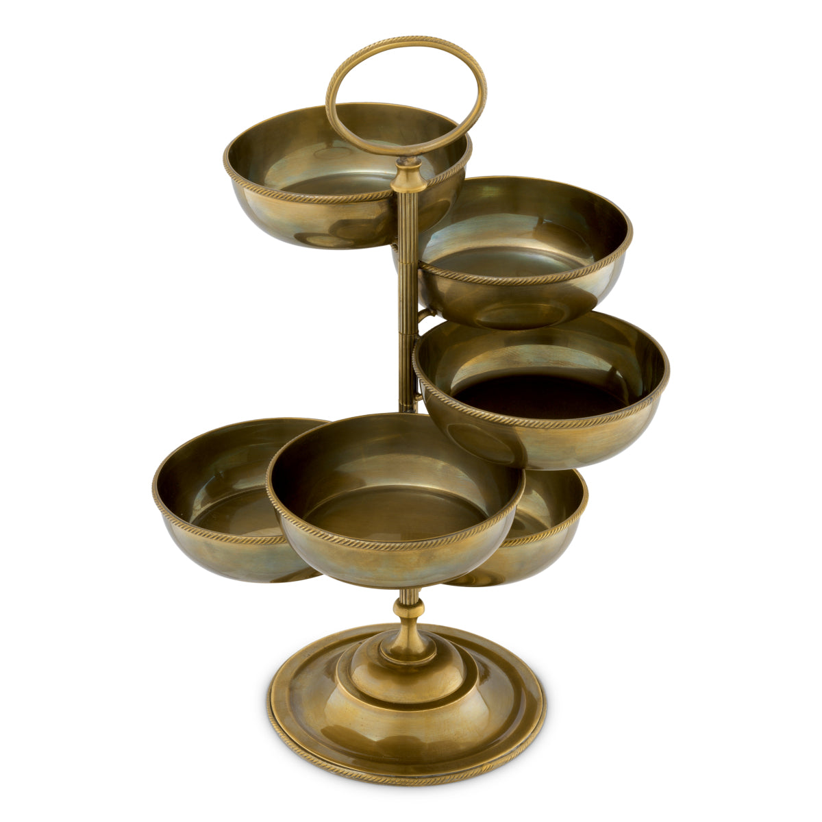 Stand Christine vintage brass finish