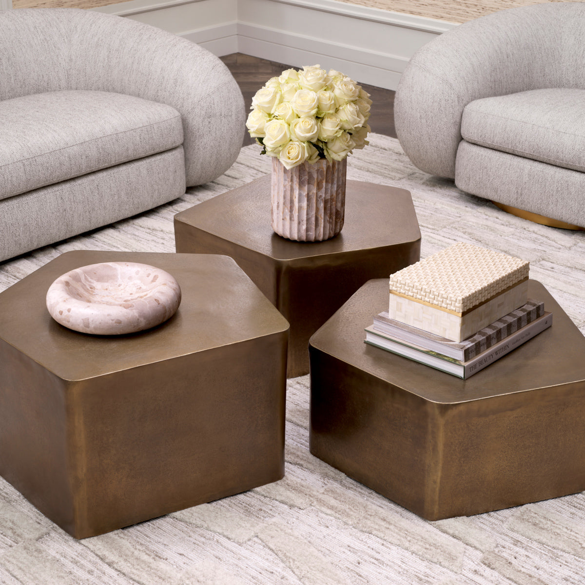 Coffee Table Veenazza set of 3