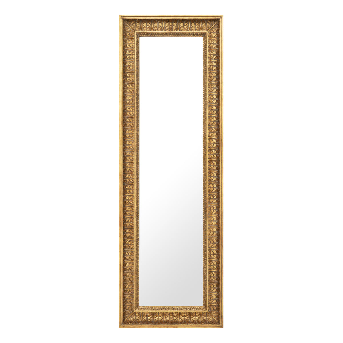 Mirror Sahure L antique gold finish