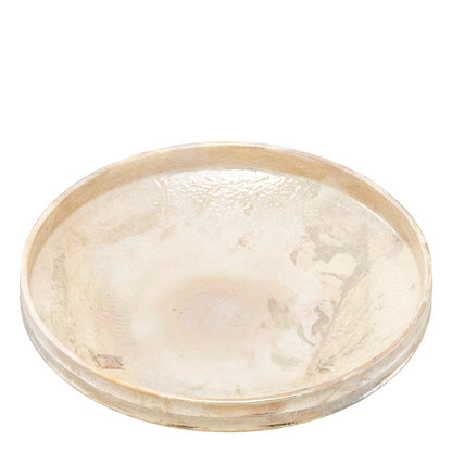 Bowl Madero raku ceramic pearl finish