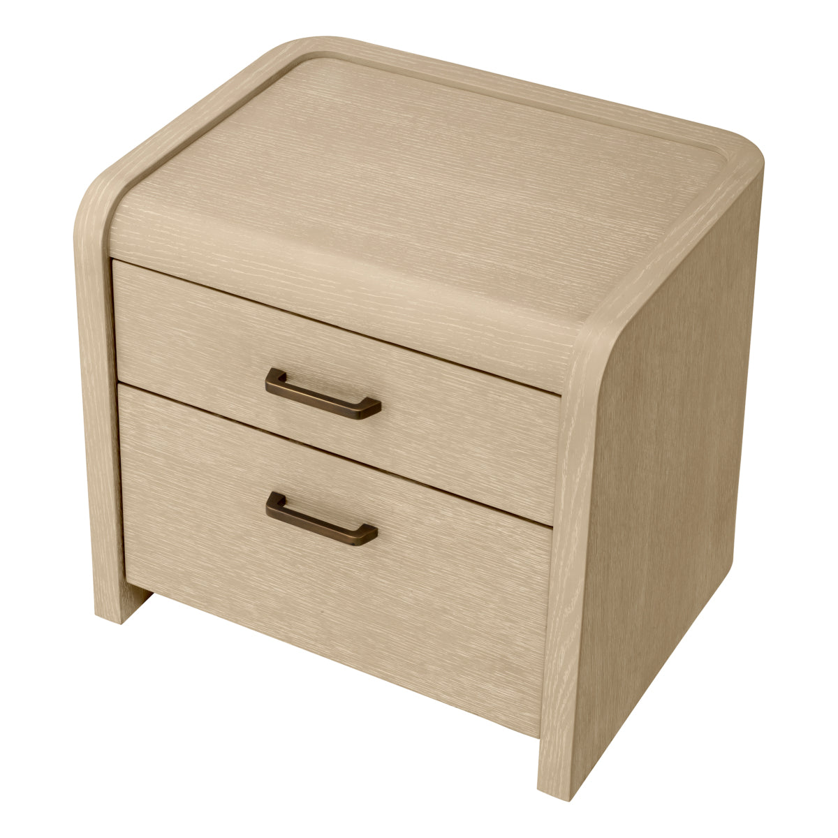 Nightstand Joane washed oak veneer