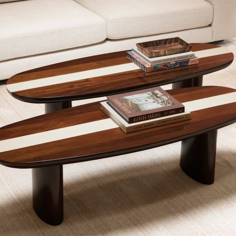 Coffee Table Jenson mahogany wood high gloss