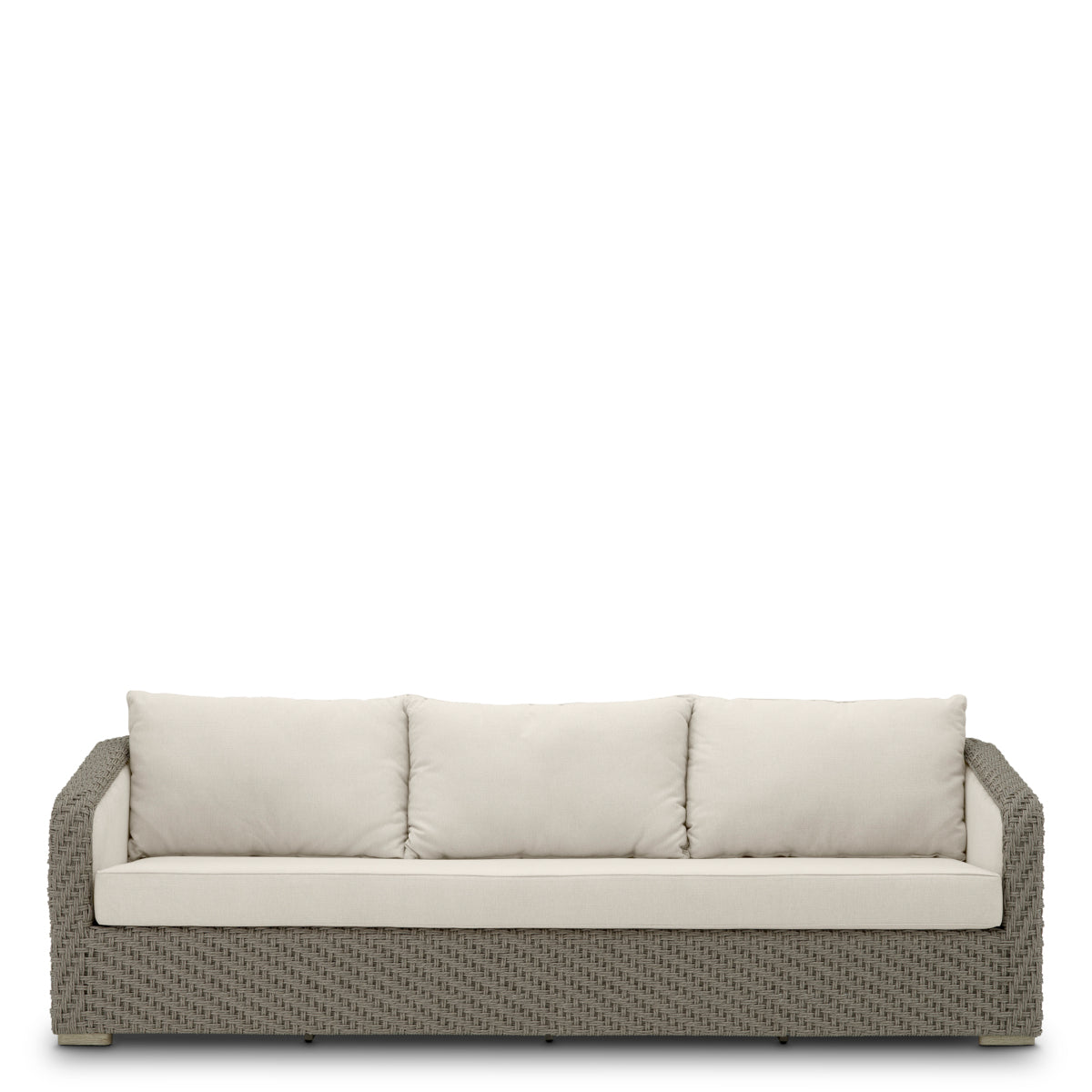 Outdoor Sofa Bryson faux woven rattan viola sand