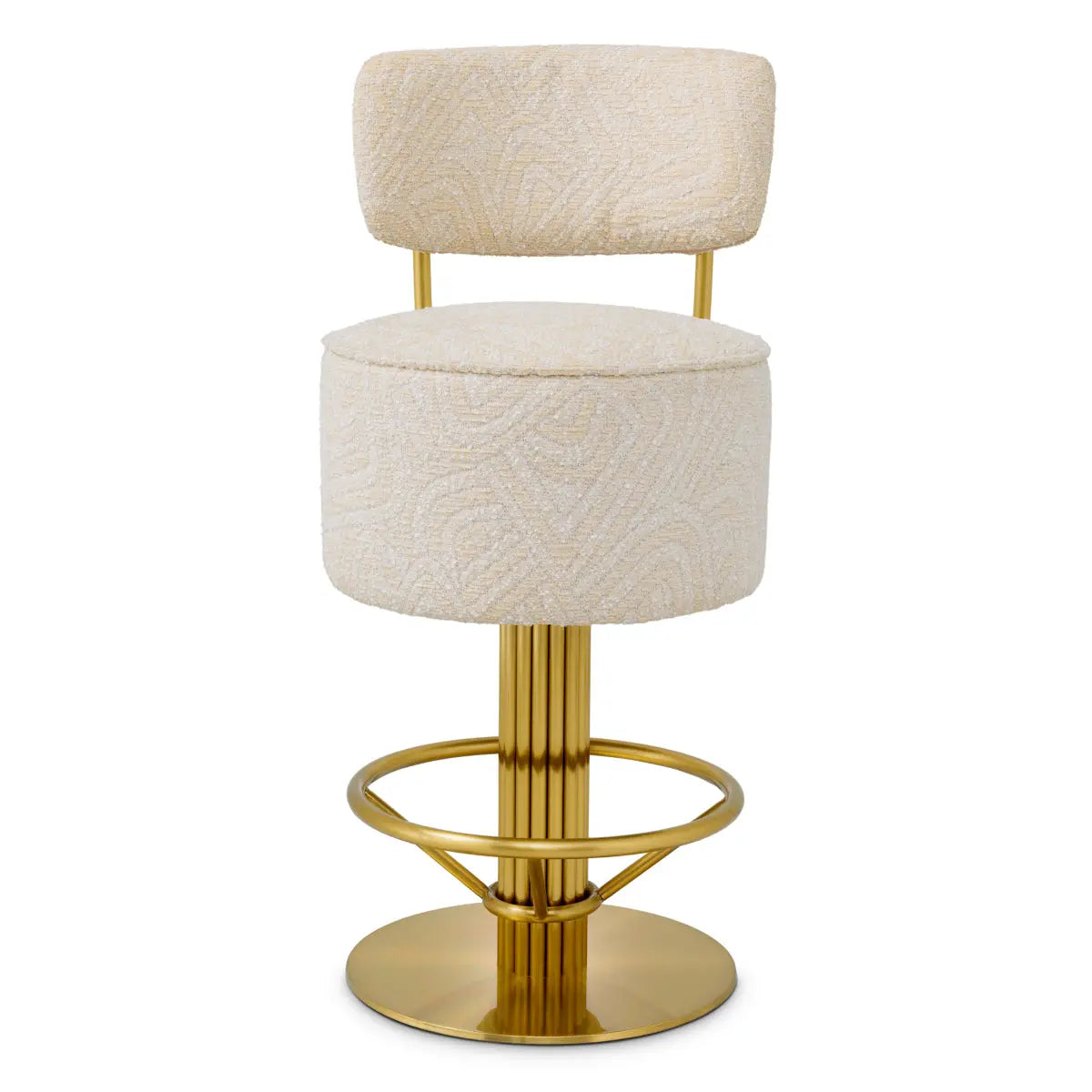 Counter Stool Carleton with back Eichholtz