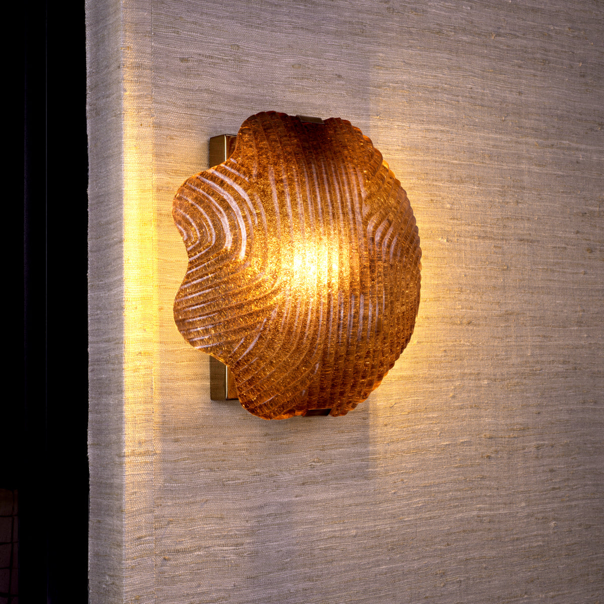 Wall Lamp Nuria handmade glass