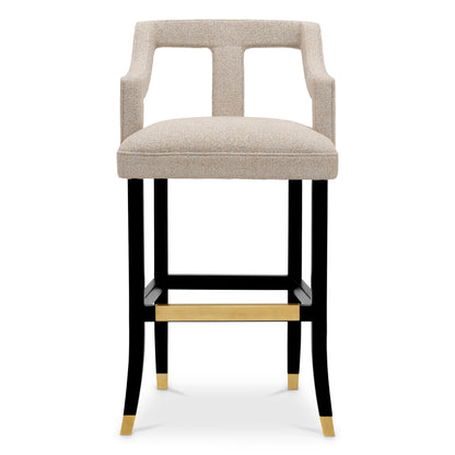 Bar Stool Roumier Palmer beige