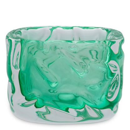 Bowl Avoir turquoise green glass