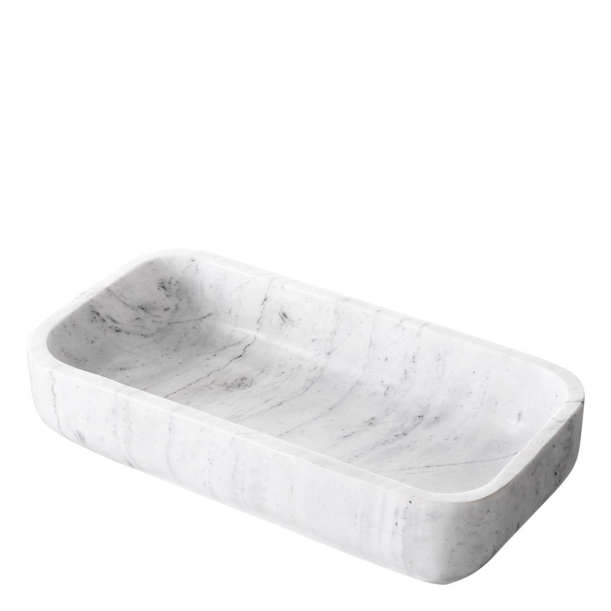 Bowl Vioujard white marble