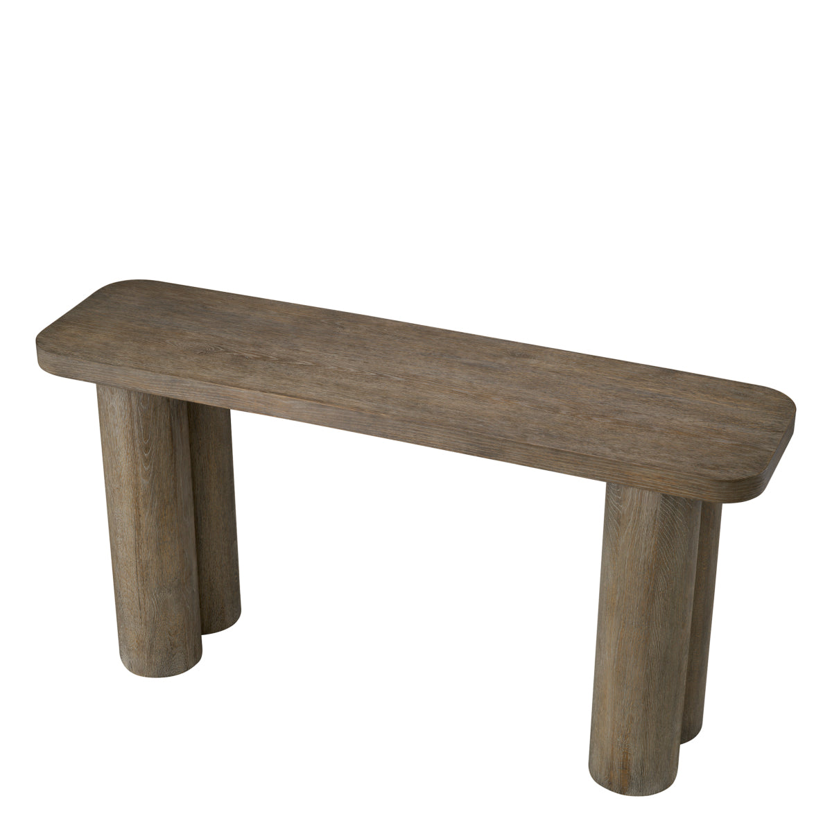 Console Table Lindbrook silverstone oak veneer