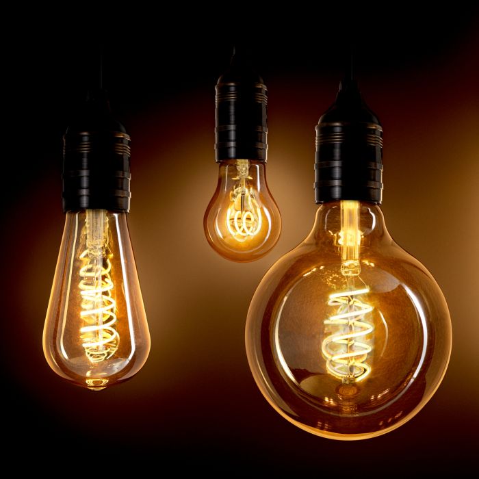 LED Bulb Goldline Signature 4W E27 set of 4 Eichholtz