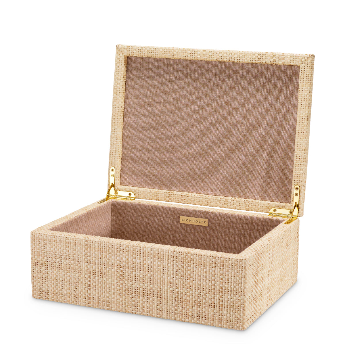 Box Cadiz S natural raffia