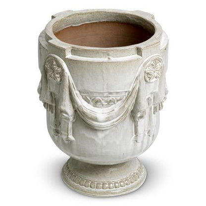 Outdoor Planter Chandler light grey finish