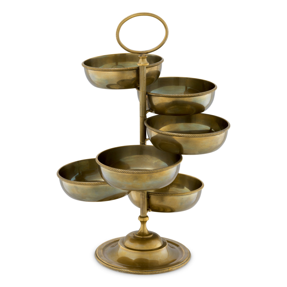 Stand Christine vintage brass finish