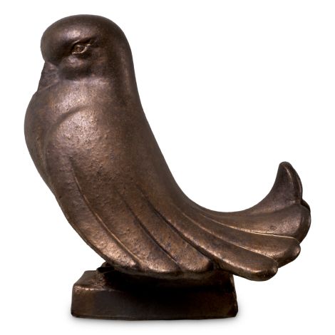 Bird Dove bronze finish