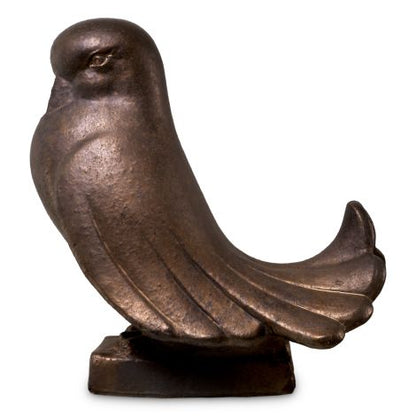 Bird Dove bronze finish