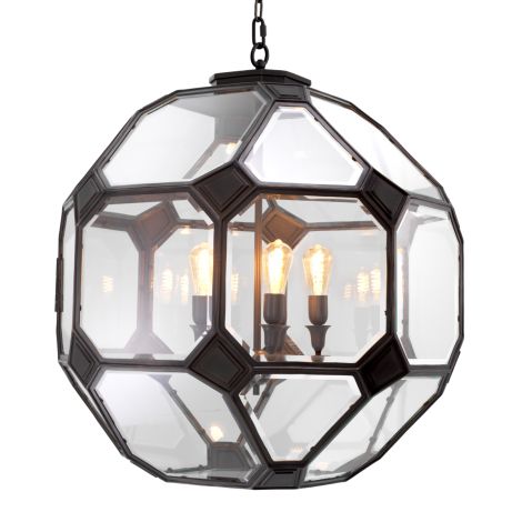 CDJ Lantern Olympia L bronze highlight finish